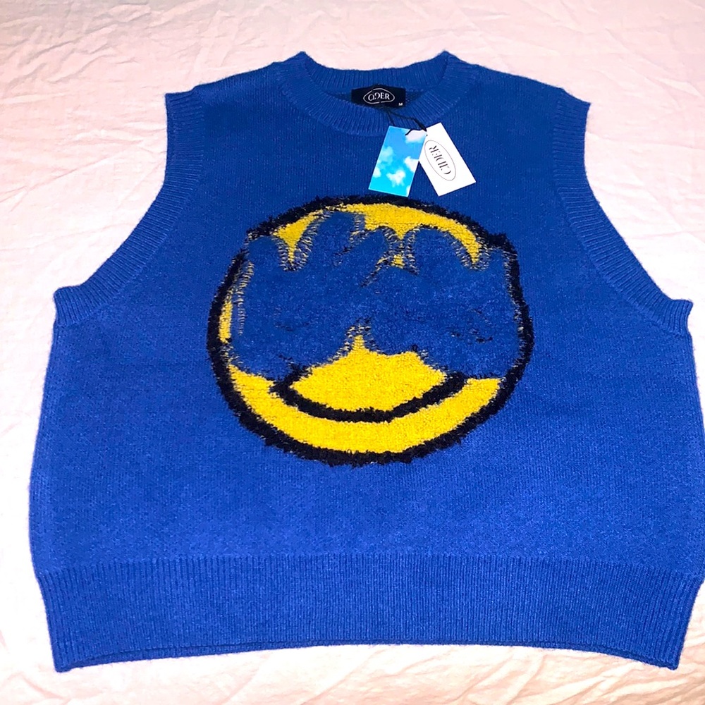 Cider smiley sweater vest